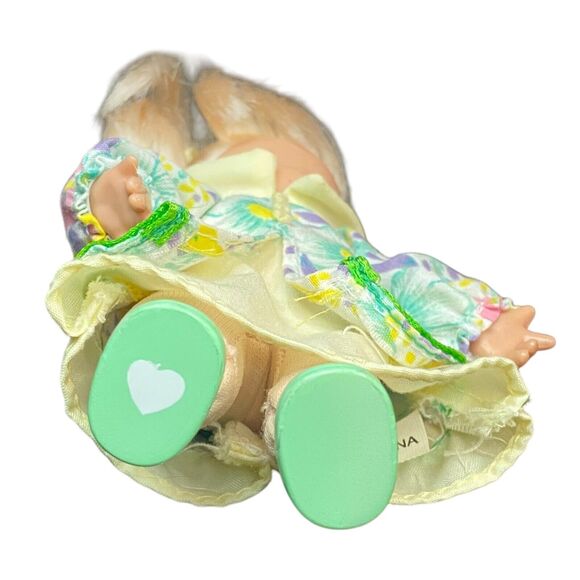 Vintage Precious Moments Doll Carolyne Friendship Garden Doll Blonde 5.25" 1998 - Picture 5 of 14